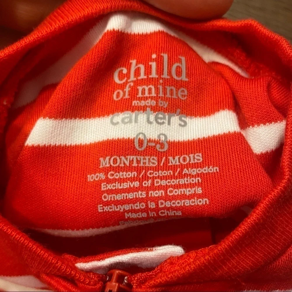 Child of mine by Carter’s baby 0-3 months onsesie